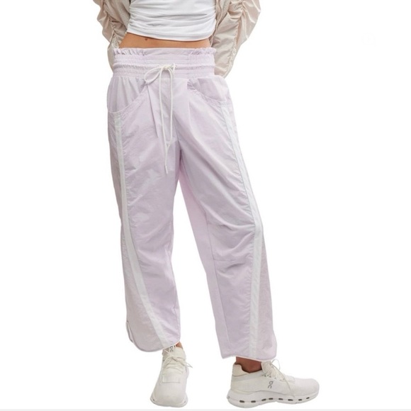Free People Movement Lilac Champ is Here Athletic Active Wear Pants - Picture 2 of 16